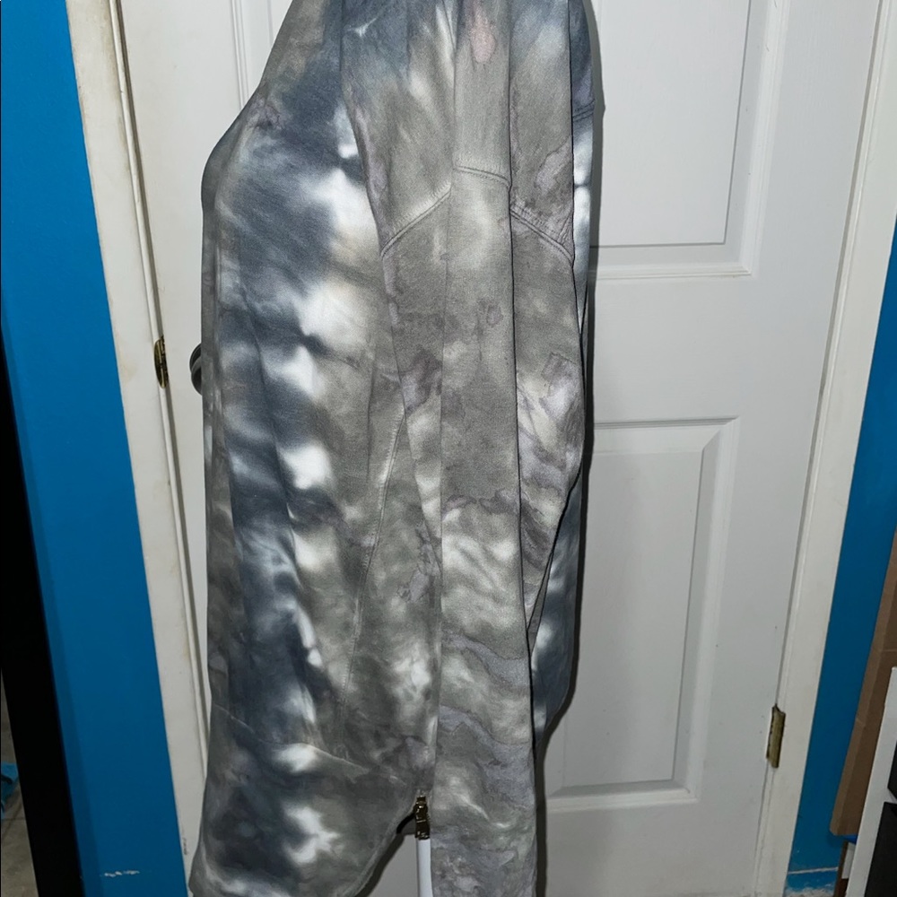 NWT Young Fabulous & Broke Turtle Neck Slit Zipper Tye Dye Dress Size M - Picture 4 of 9